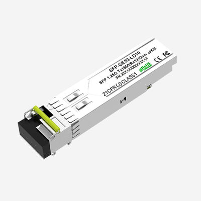 1310nm 1550nm Single Mode Fiber SFP Module 60km LC 1.25Gb/S