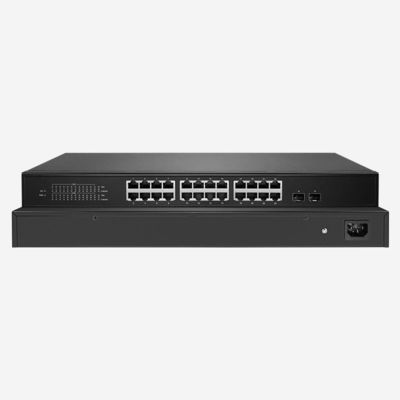24 X 10/100/1000/2500Mbps RJ45, 2.5 Gigabit Ethernet Switch With 160Gbps Capacity And LED Indicators