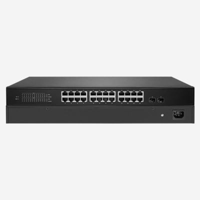 24-Port 2.5 GbE Ethernet Switch With 2 10G SFP+ Ports And Link/Act LED Indicators